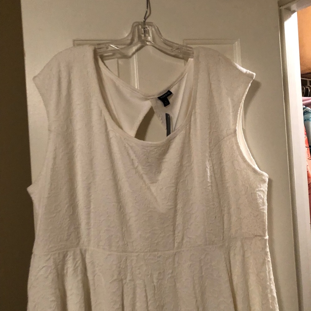 White summer dress